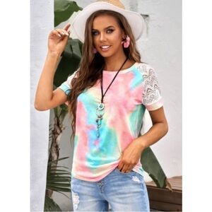 Short sleeve boutique top